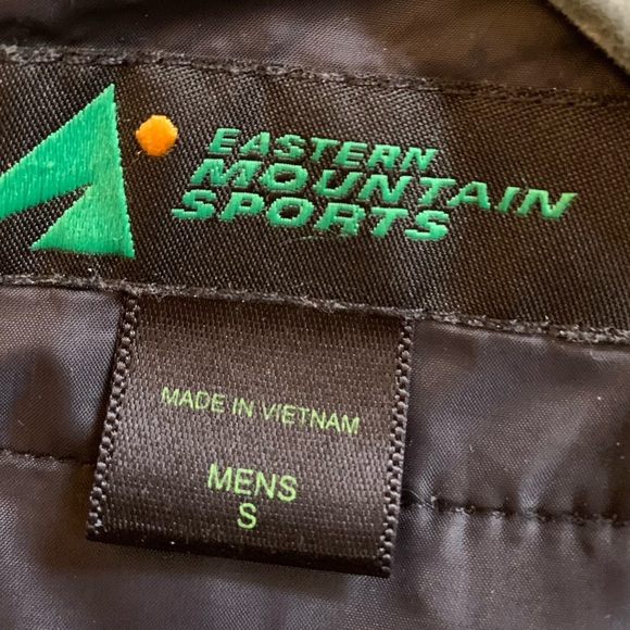 Eastern Mountain Sports Black Men’s Windbreaker Jacket Size Small Like New! - Picture 9 of 11